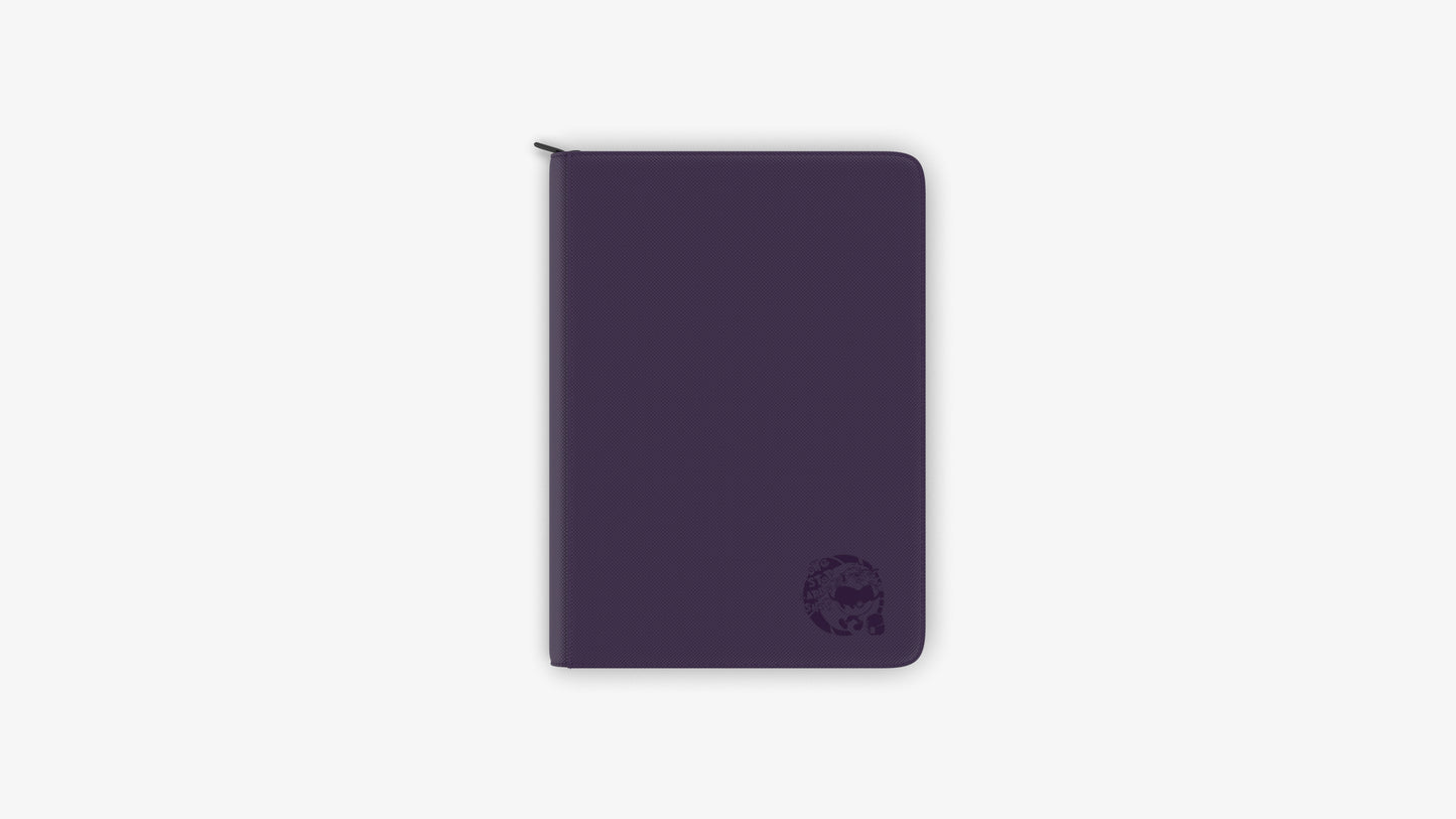 4 Pocket Zip Card Binder