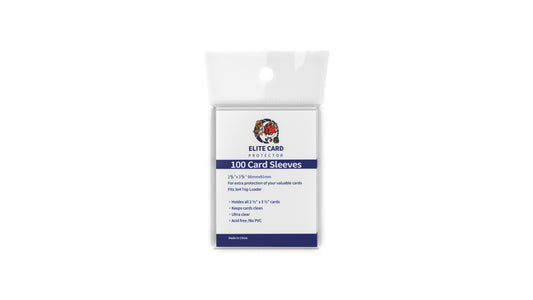 OneStopCardShop Soft Card Sleeves [100 Count]